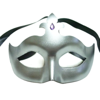 십자눈가면(실버)