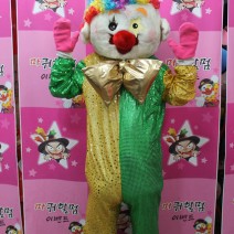 삐에로복장 캐릭터탈인형 (대여)