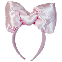 백설공주머리띠(핑크)