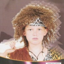 원시인남자가발