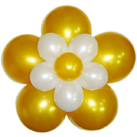 3단꽃볼-펄골드(완성품)