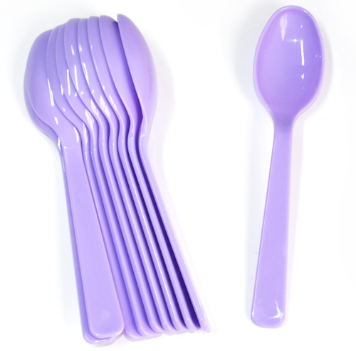 파티용스푼10개(라벤더)