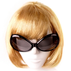 금발단발머리가발(대여)