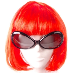 레드단발머리가발(대여)