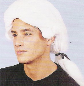 음악가가발-2번(대여)