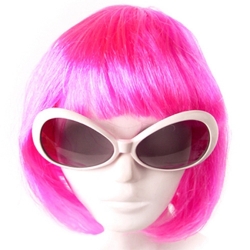 핑크단발머리가발(대여)