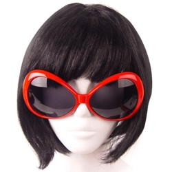 블랙단발머리가발(대여)