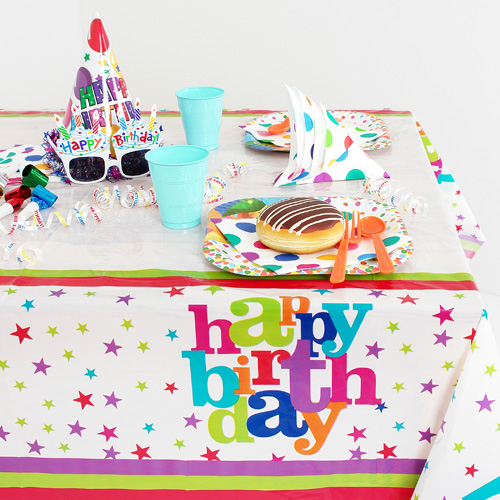 생일파티 테이블보 (별)