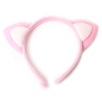 핑크고양이머리띠