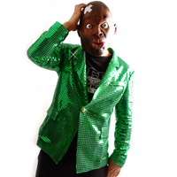 반짝이자켓-그린(대여)