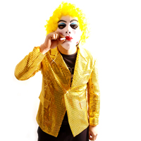 반짝이자켓-골드(대여)