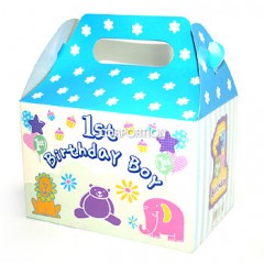 돌잔치답례품상자(블루)-1개