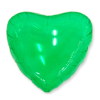 18인치하트(투명그린)