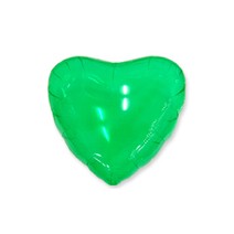18인치하트(투명그린)