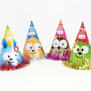 동물캐릭터고깔(1개)