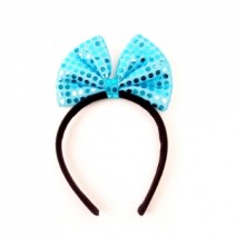 왕리본머리띠(소)블루