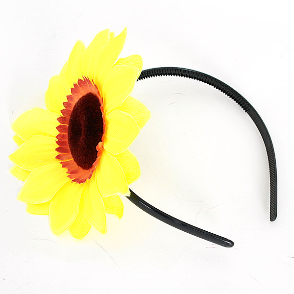 미친소머리띠 (해바라기꽃)