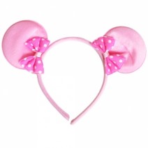 미니마우스머리띠(핑크)