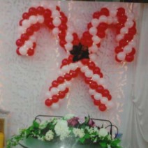 크리스마스파티장입구(출장장식)