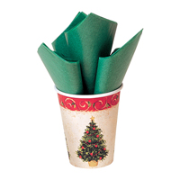 크리스마스트리종이컵(6개)