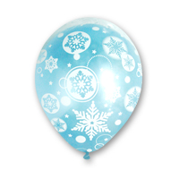 30cm눈송이인쇄-펄아쥬르(1개)