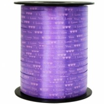 인쇄컬링리본(사랑퍼플)-500야드