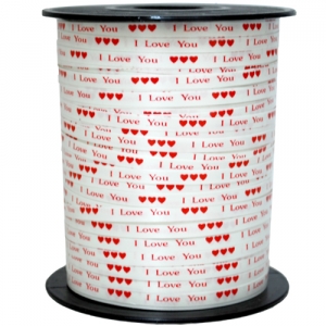 인쇄컬링리본(사랑화이트)-500야드