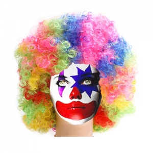 삐에로가발(레인보우)