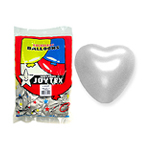 15cm하트풍선 펄실버(100개봉지)