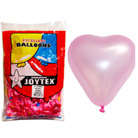 25cm하트풍선 펄라이트핑크(30개)