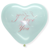 30cm하트풍선 알러뷰클리어(100개봉지)