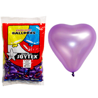 25cm하트풍선 펄라이트라벤더(10개)