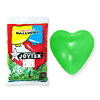 25cm하트풍선 라임그린(10개)
