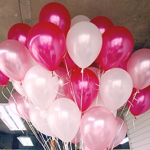 헬륨풍선-핑크톤 (50개무료배달)