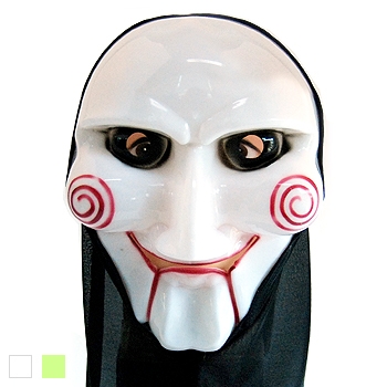 쏘우가면 (화이트 플라스틱)