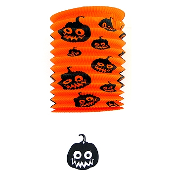 종이원통등 (호박)