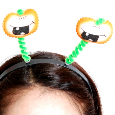 큐티호박장식머리띠