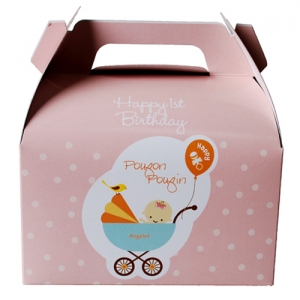 떡상자첫돌여아(핑크)10개