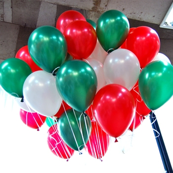 크리스마스파티 헬륨풍선 3톤(50개) 울산 무료차량배달