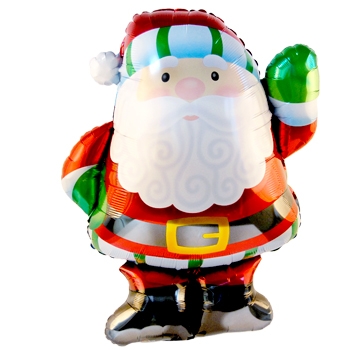 크리스마스 윈지컴산타 (대형은박풍선)