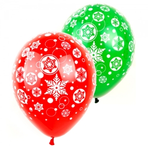 크리스마스 인기짱 눈송이풍선(50개)