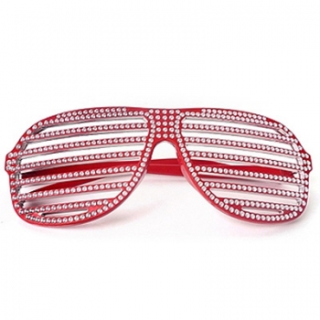 큐빅셔터쉐이드안경(레드)