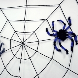 대형데코거미줄(360cm)-블랙/화이트