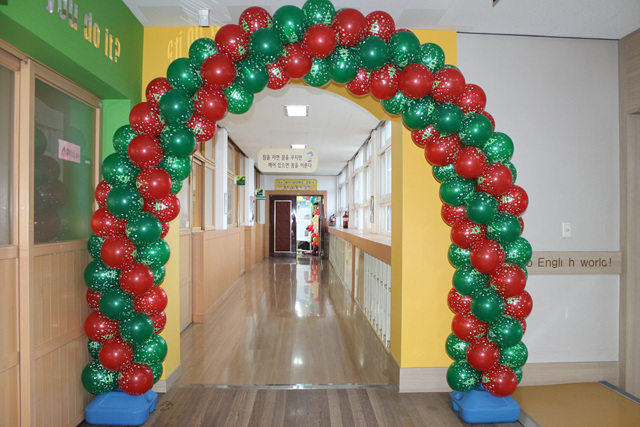 트리인쇄크리스마스아치 (울산풍선아치출장설치)