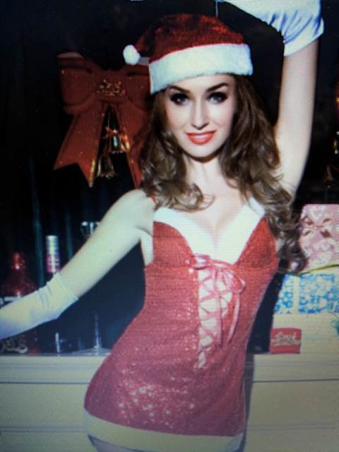 섹시스팡클원피스 - 2012 x-mas 신상품 (대여)