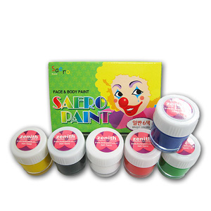 페이스페인팅물감 (일반 10ml 6색)