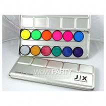 전문가용 페페물감 JIX (형광,펄12색/6g)