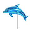 미니은박풍선 돌고래 (블루)