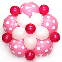 링커룬 3단꽃볼 (완성품)