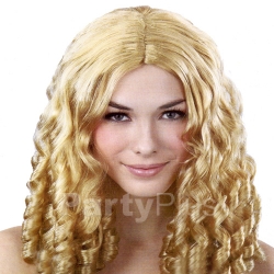 금발웨이브가발